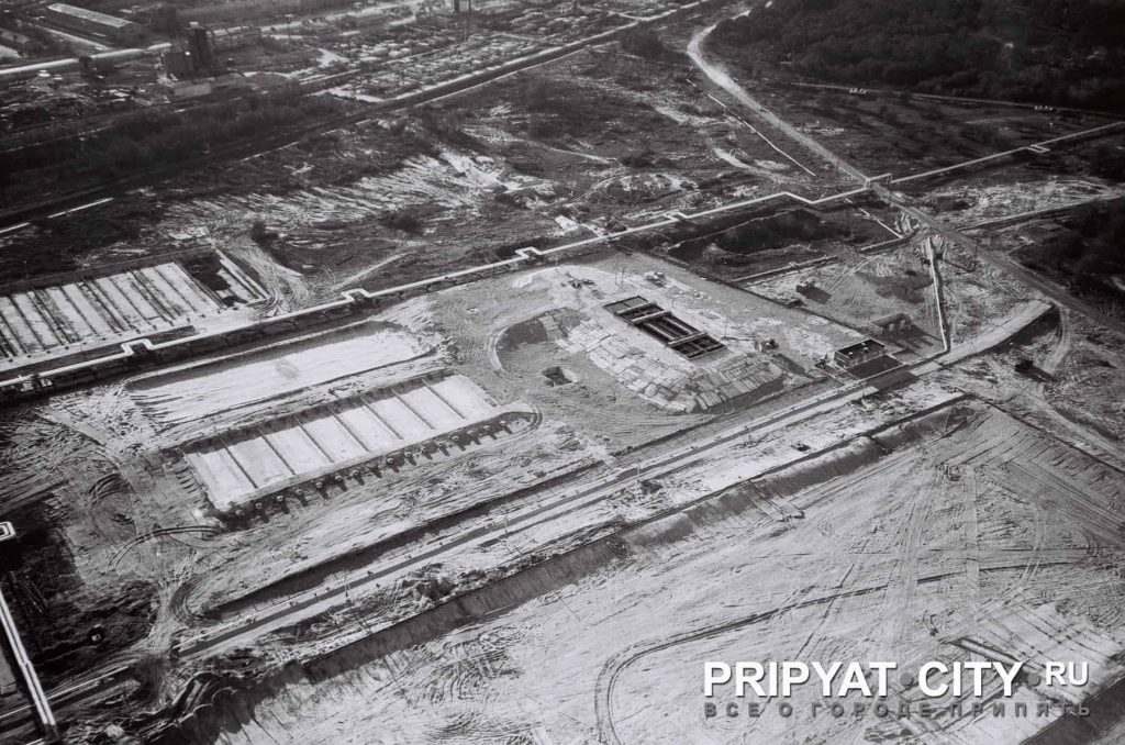 Il Disastro di Chernobyl Le foto La costruzione della centrale