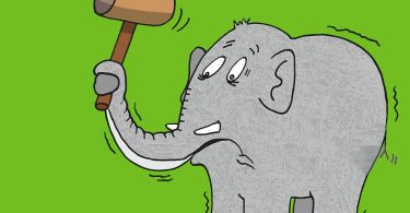 Elefante Paura Topo