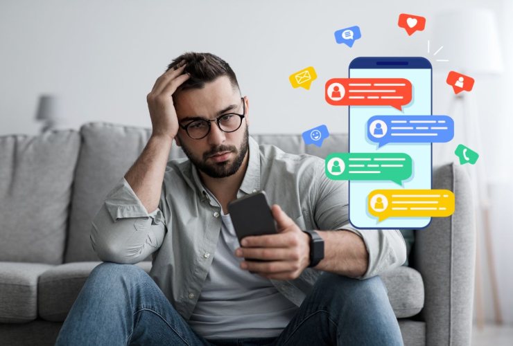 Quali sono le app più stressanti per le notifiche a pioggia