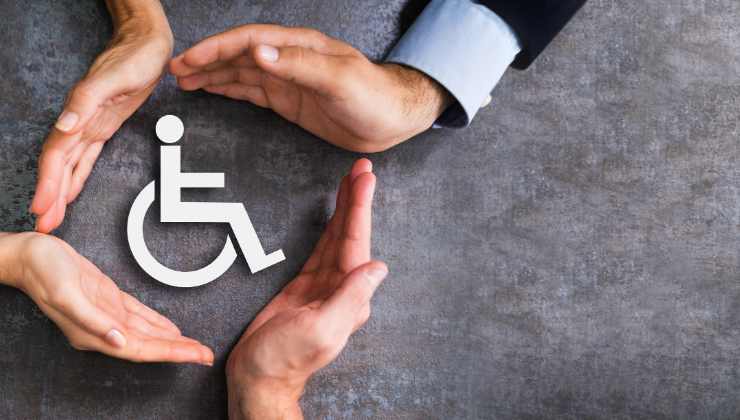 simbolo disabilità mani